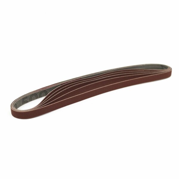 Excel Blades Sanding Stick Belts #400 Grit Replacement Sanding Belt 5pcs, 6pk 55683
